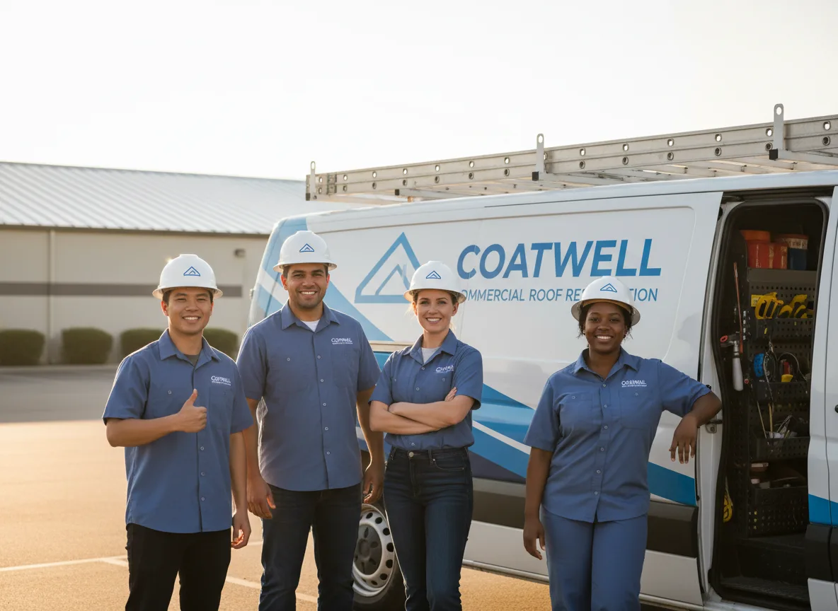 Commercial roof coating company in Stanton, ND